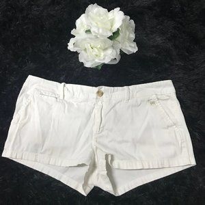 Abercrombre & Fitch White Shorts